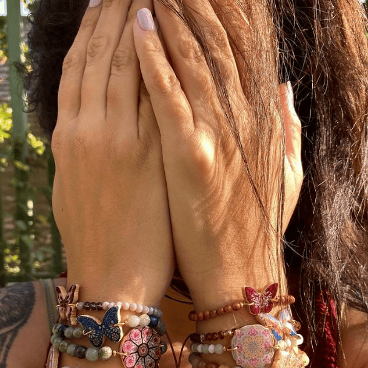 🌻 Pulsera “Flor Vintage” 2