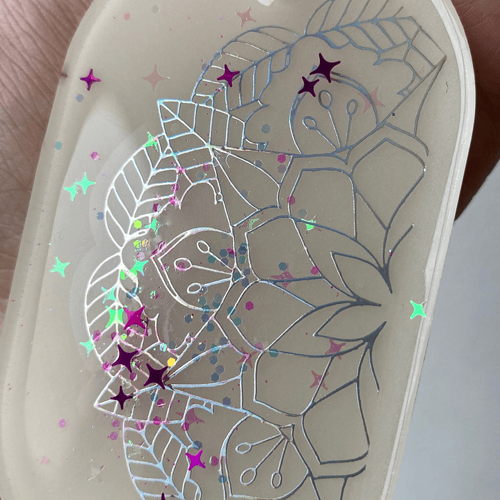 ✨ Llavero Mandala Estrella Floral ✨ 2