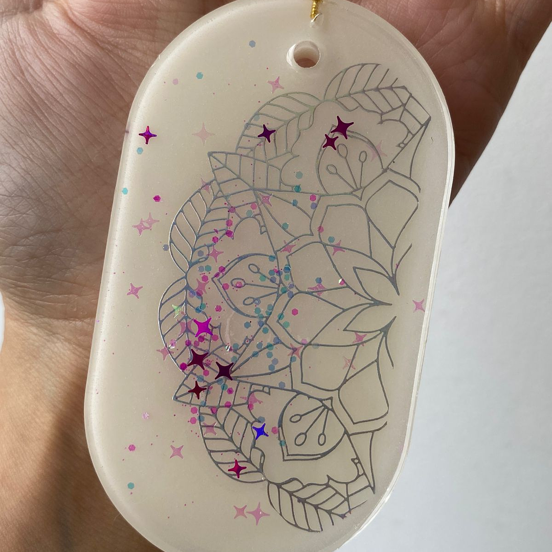 ✨ Llavero Mandala Estrella Floral ✨ 1