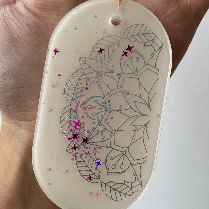 ✨ Llavero Mandala Estrella Floral ✨ 1