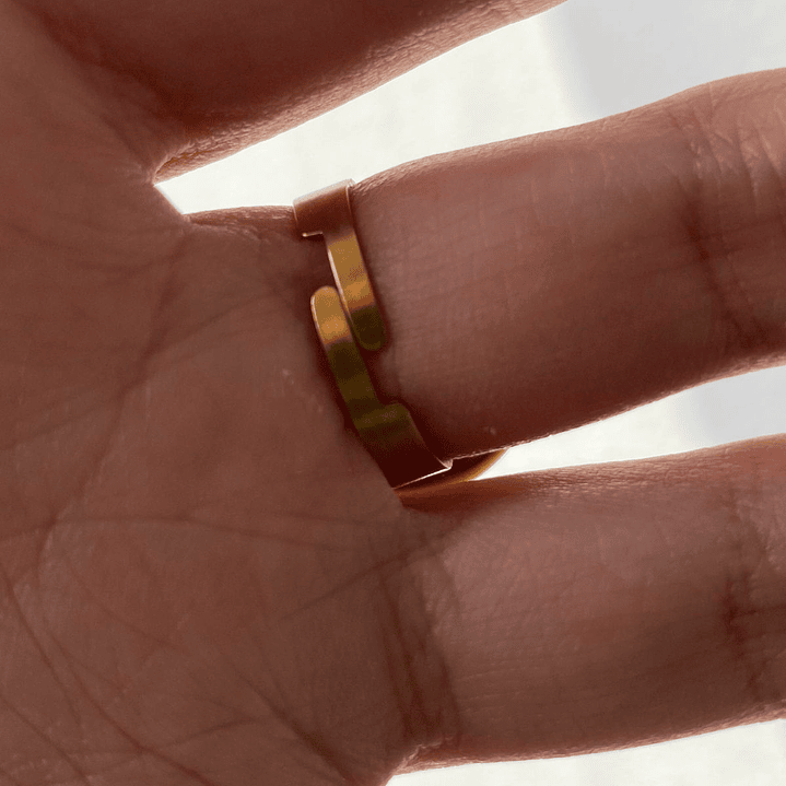 🌸 Anillo ajustable con flor de hortensia en resina 2