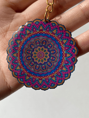 💖 Llavero Mandala Energía Cósmica 💖
