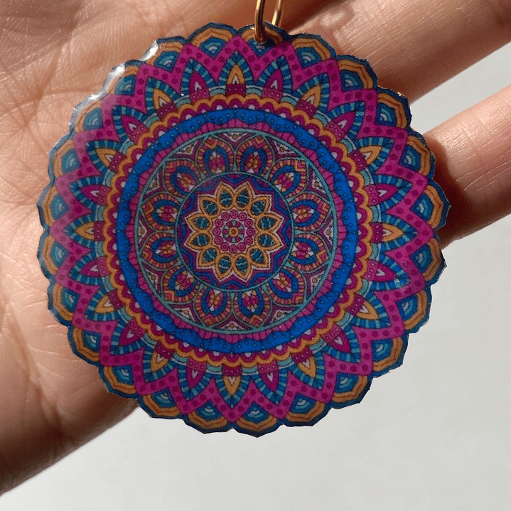 💖 Llavero Mandala Energía Cósmica 💖 1