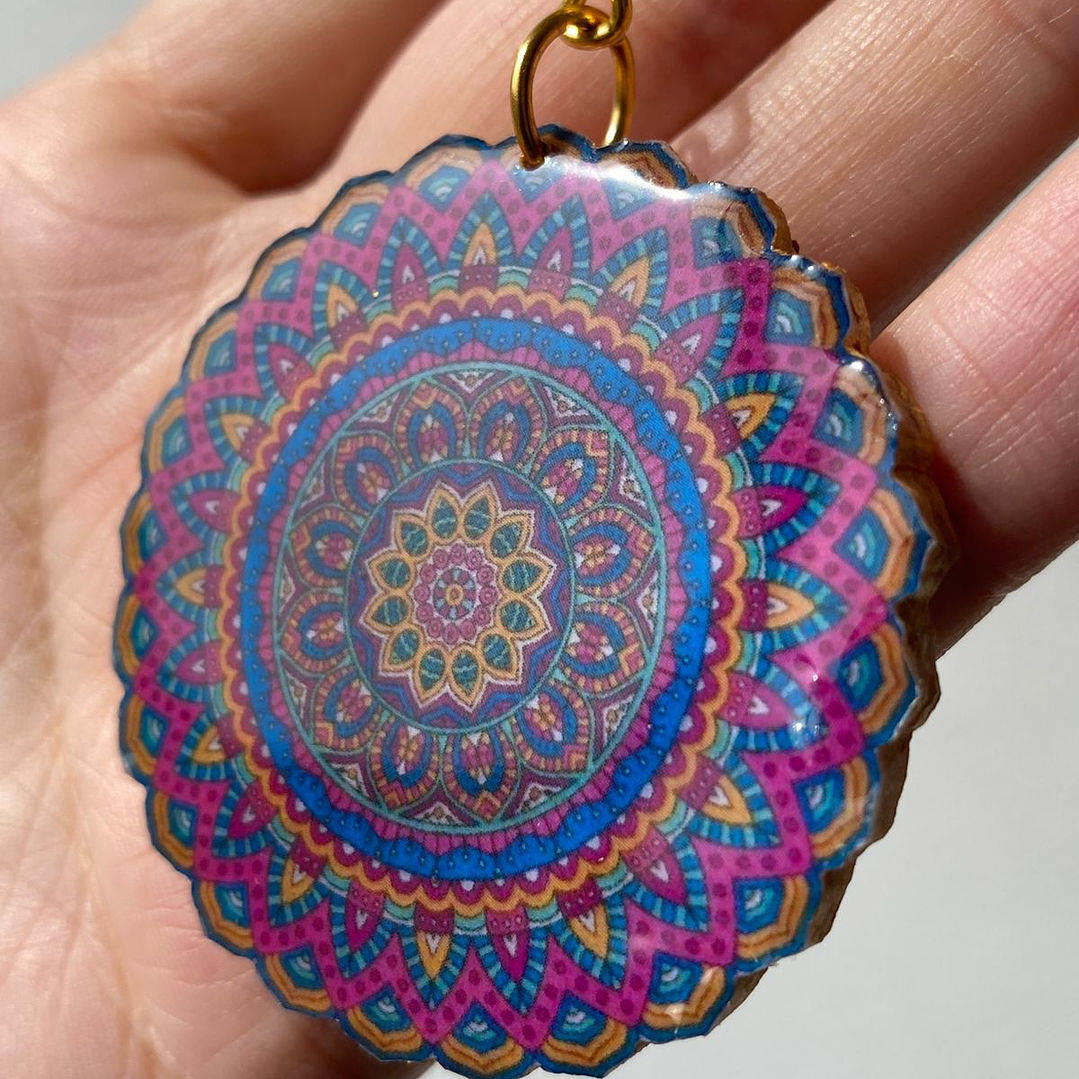 💖 Llavero Mandala Energía Cósmica 💖 2