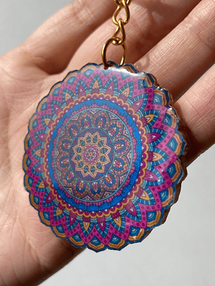 💖 Llavero Mandala Energía Cósmica 💖