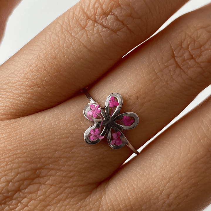 Anillo “Flor Fucsia” 🌸✨ 1