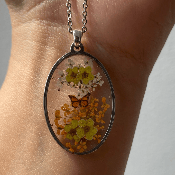 🦋 Collar “Primavera dorada” 3