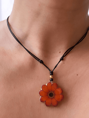 Collar Flor Solar