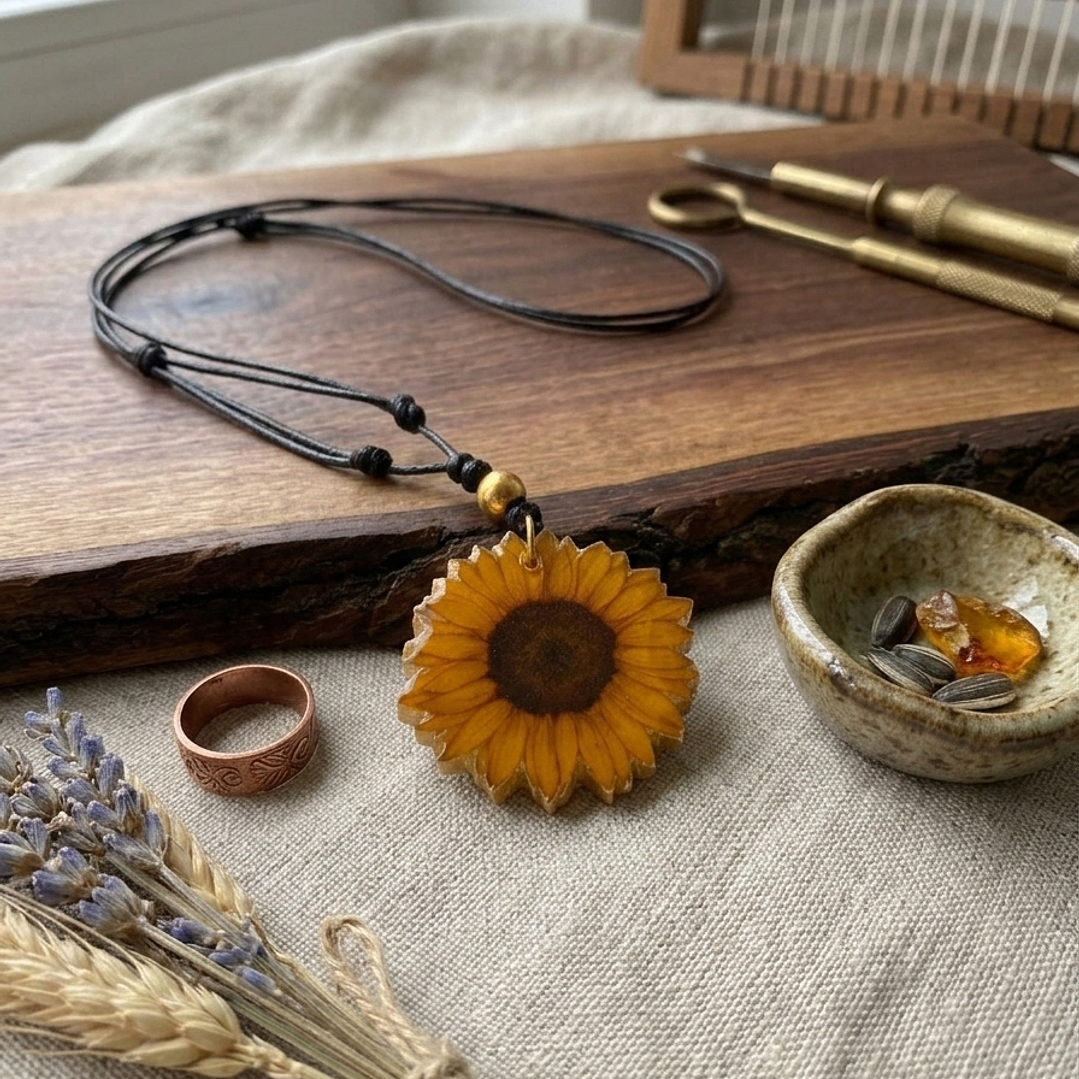 Collar “Sol de Girasol” 2