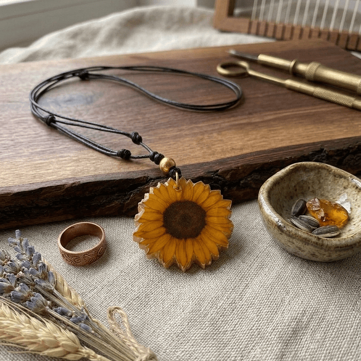 Collar “Sol de Girasol” 2