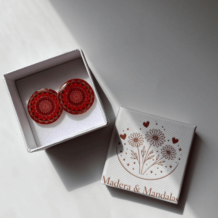 Aretes Mandala ancestral 3