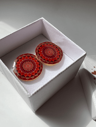 Aretes Mandala ancestral