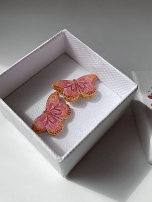 Aretes mariposa fantasía