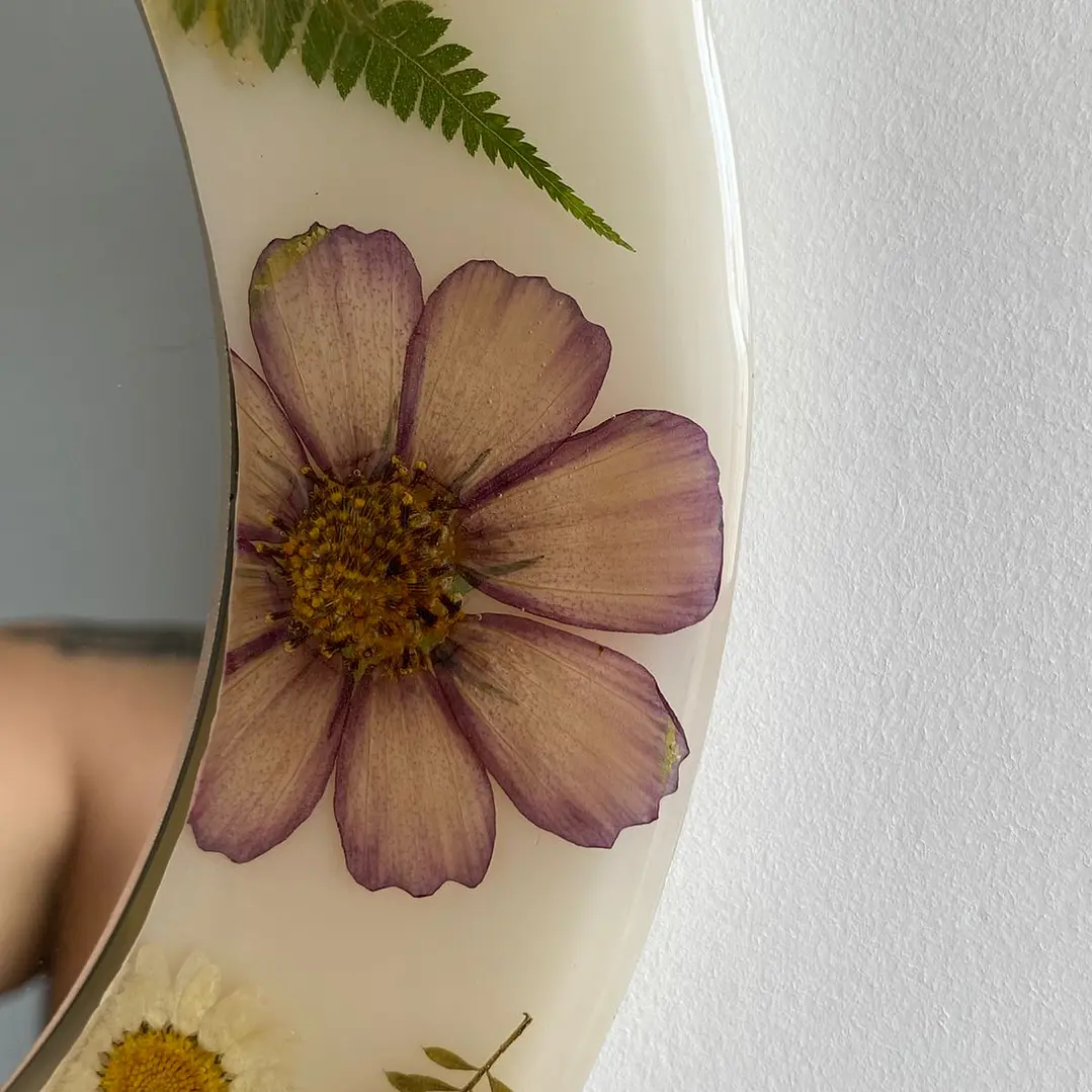 ✨ Espejo Encanto Floral -- Peso 892 Gramos 5
