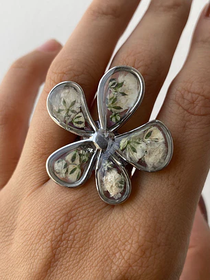 Anillo Pureza floral