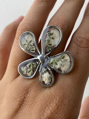 Anillo Pureza floral