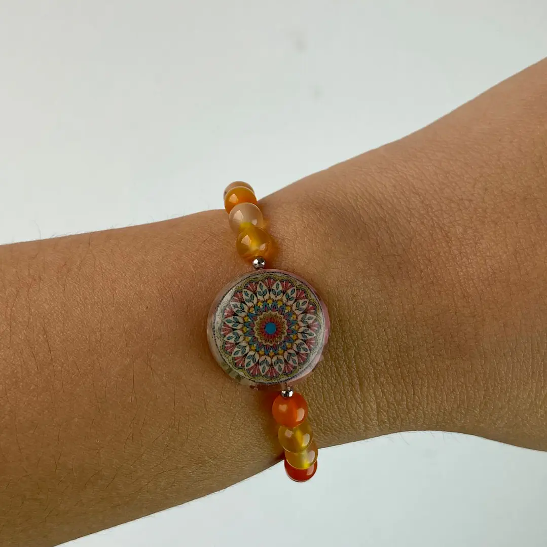 Pulsera Mandala Vitalidad | Elastica 16 cm 2