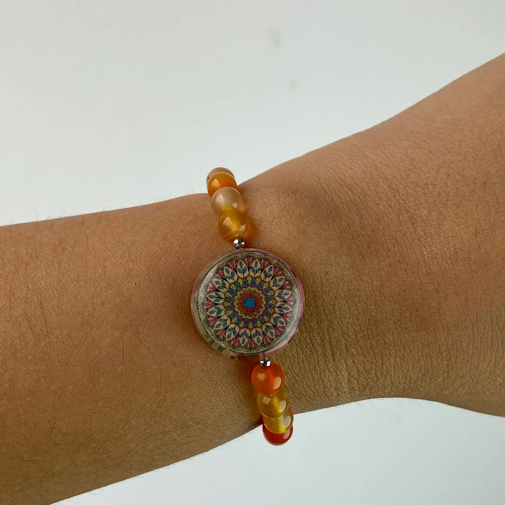 Pulsera Mandala Vitalidad | Elastica 16 cm 2