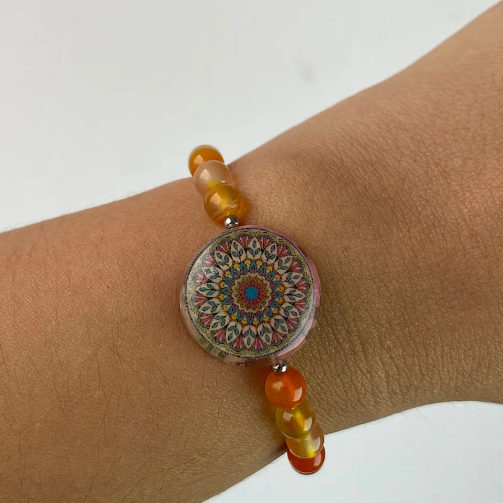 Pulsera Mandala Vitalidad | Elastica 16 cm 4