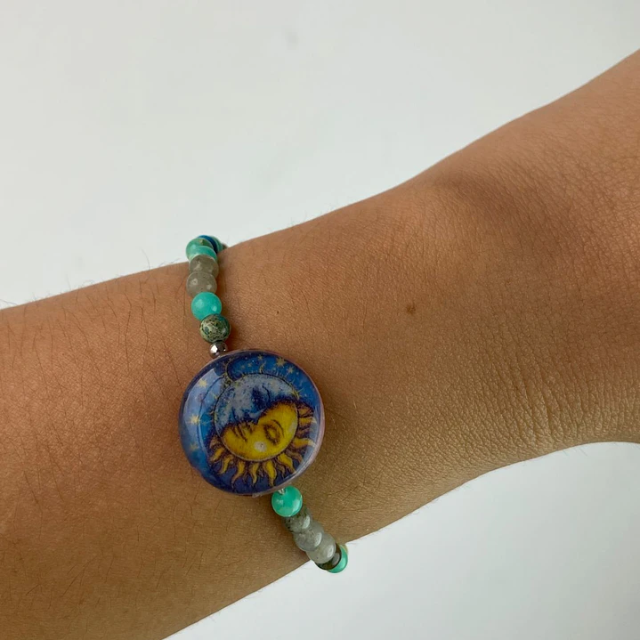 Pulsera Dualidad Celestial | Elastica 17 cm 3