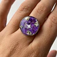 Anillo Jardín Violeta - Miniatura 1