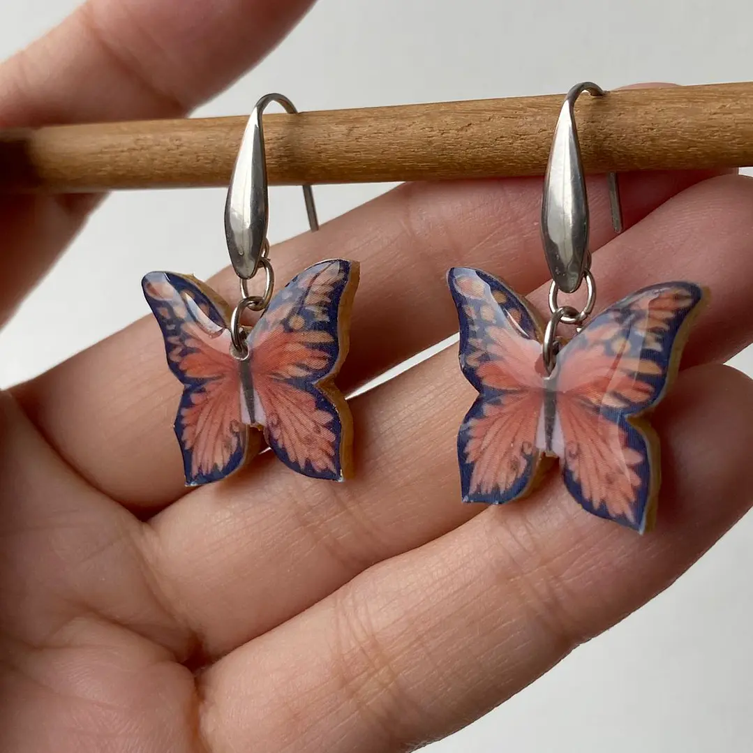 Aretes Mariposa Aurora 3