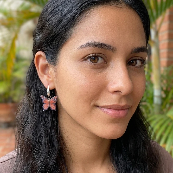 Aretes Mariposa Aurora 2