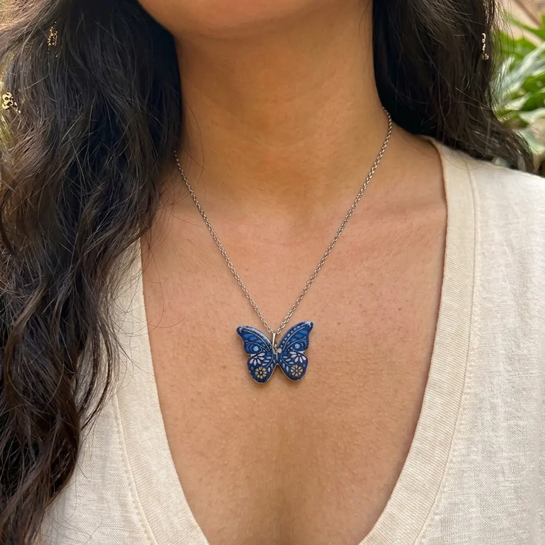 Collar Mariposa Nocturna 2