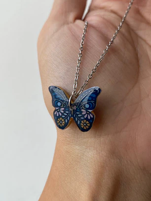 Collar Mariposa Nocturna