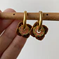 🌸 Aretes Pendientes Flor Versátil 2 en 1 - Miniatura 1