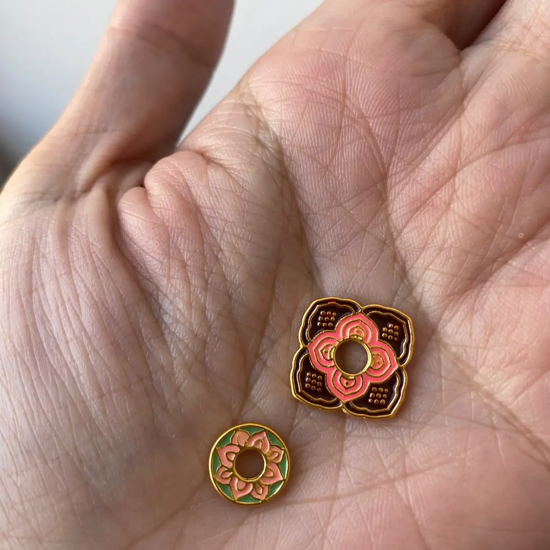 🌸 Aretes Pendientes Flor Versátil 2 en 1 2