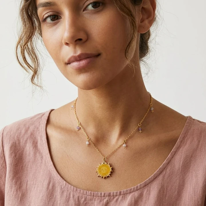 Collar Sol Celestial 3