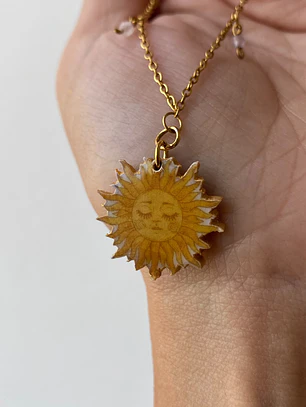Collar Sol Celestial