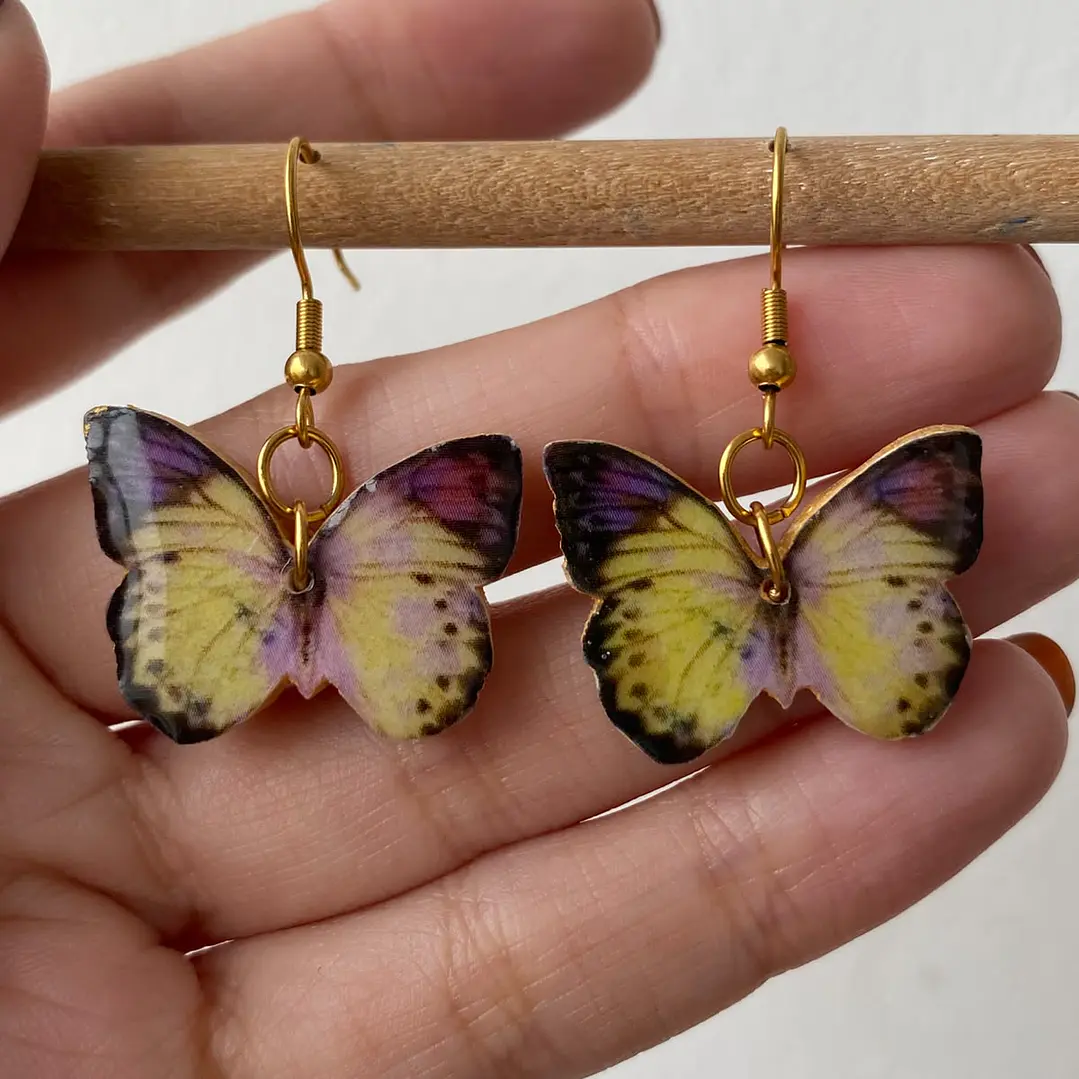 🦋 Aretes “Alas de Primavera” 1