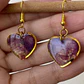 💜 Aretes “Corazón Botánico” - Miniatura 3