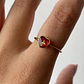 ❤️ Anillo “Latido Carmesí” - Miniatura 1