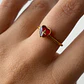 ❤️ Anillo “Latido Rubí” - Miniatura 1
