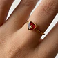 ❤️ Anillo “Latido Rubí” - Miniatura 4