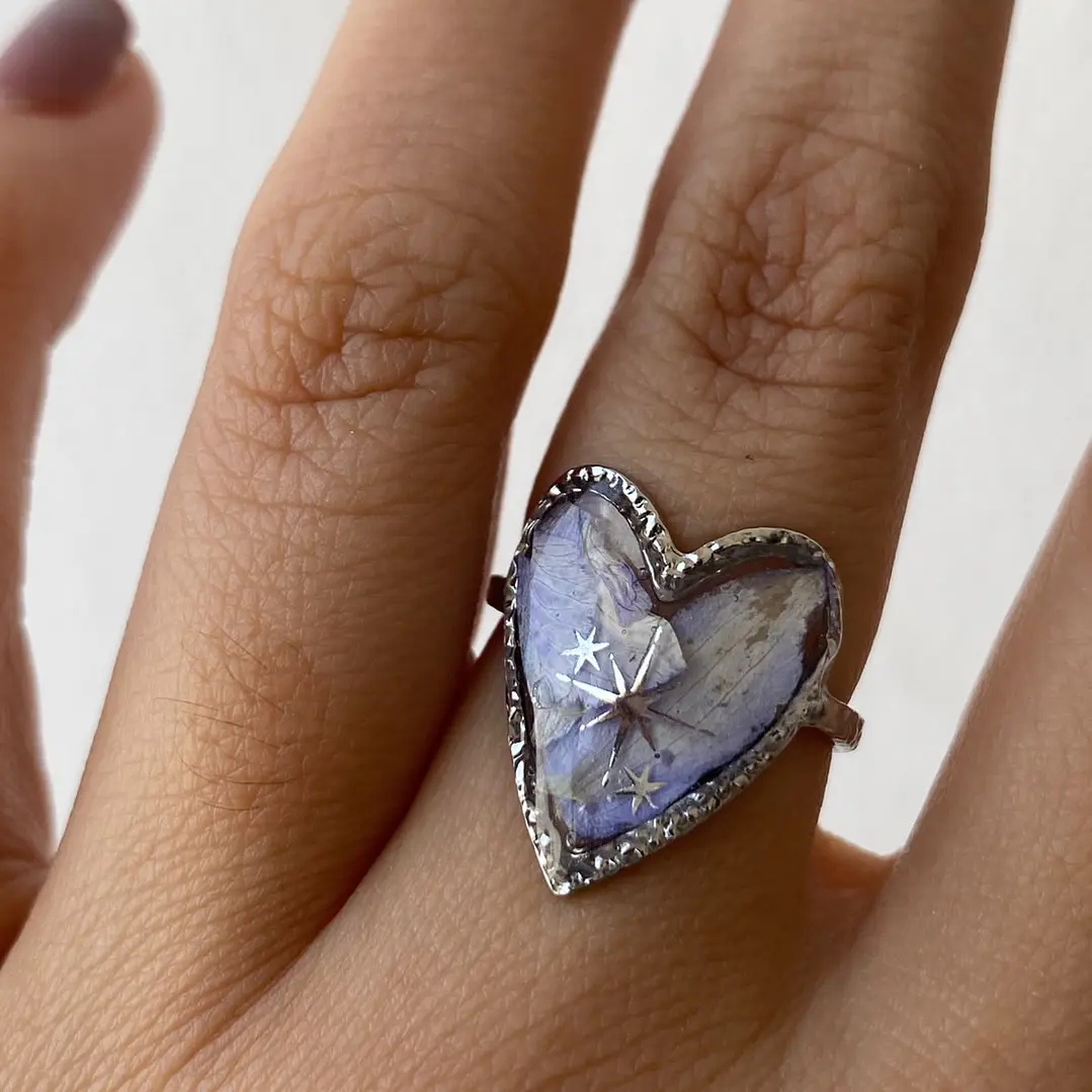 💙 Anillo “Jardín de Luna” 1