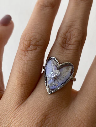 💙 Anillo “Jardín de Luna”