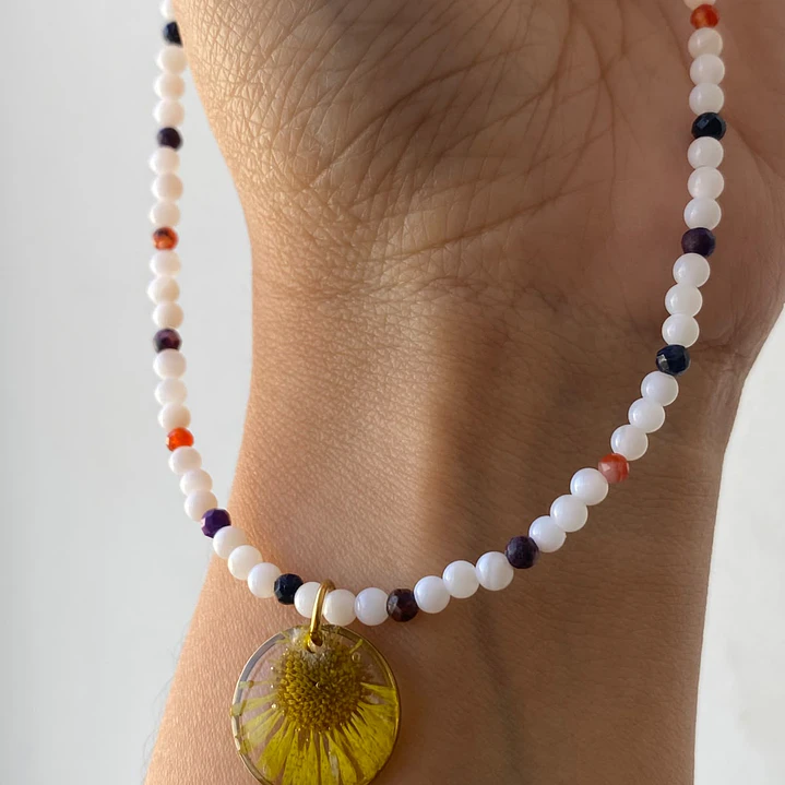 Collar “Jardín Dorado” 1