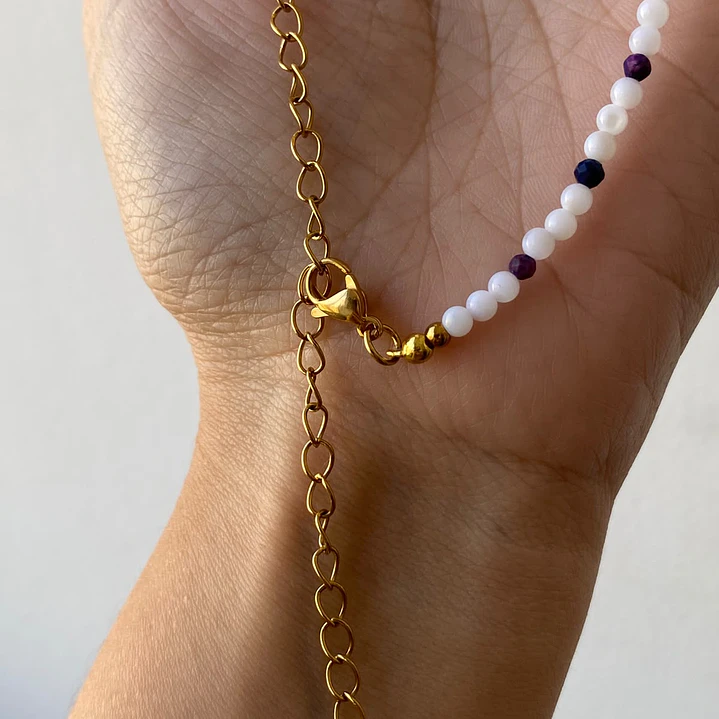 Collar “Jardín Dorado” 3
