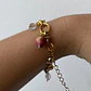 Pulsera Jardín de Rosas y Piedras - Miniatura 1