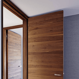 MARCO DE PUERTA EN TECA