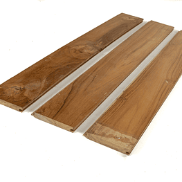 PISO MACHIMBRADO EN TECA