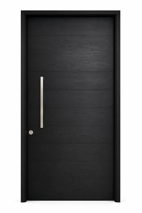 Puerta de Acceso - Modelo Báltico - Madera Termotratada