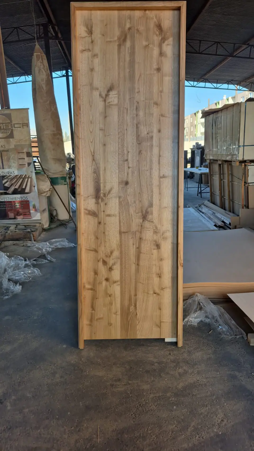 Puerta Ingeniería Madera Encina -  Modelo Noto  2