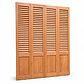 Puertas de Closet Celosía a Medida - Raulí o Pino - Cotización - Miniatura 2
