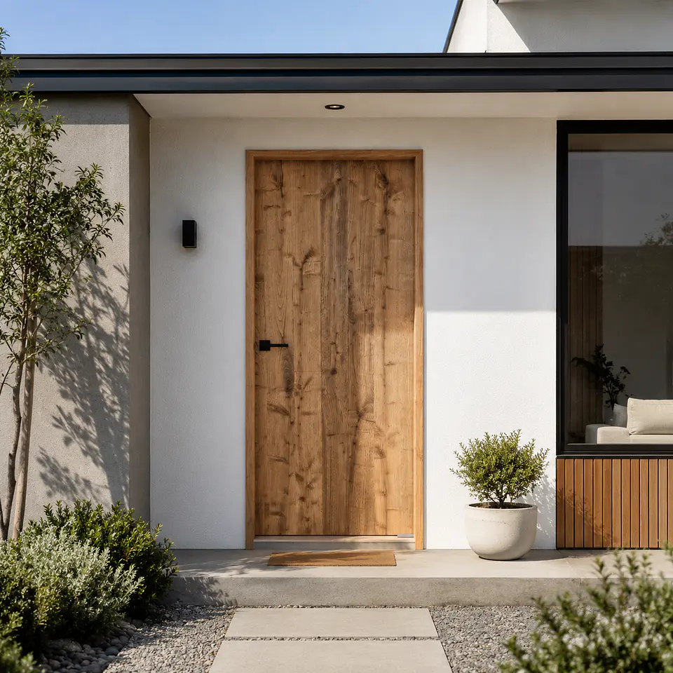 Puerta Ingeniería Madera Encina -  Modelo Noto  2