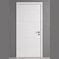 Puerta Blanca Pre Pintada Interior - Franjas - Imbica - Miniatura 1